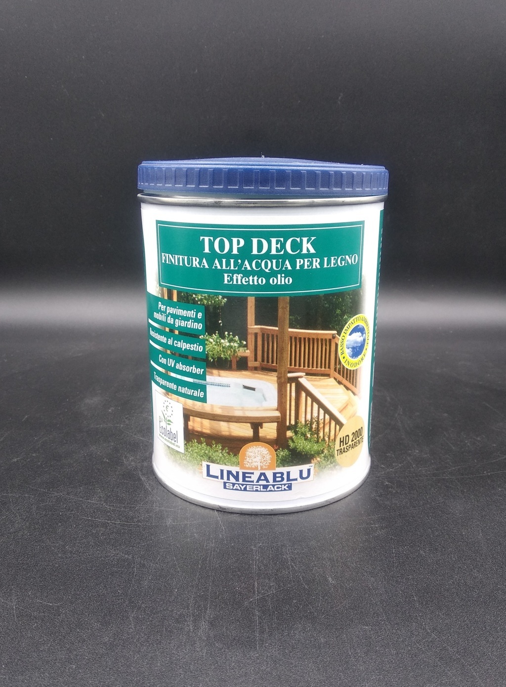 Olio Impregnante Legno Esterno Olio Impregnante ESTERNO DECK New Chemical - Protezione Legno 1LT Impregnante Per Legno Esterno