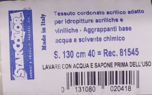Ricambio rullo per resine per pavimenti extra largo etichetta